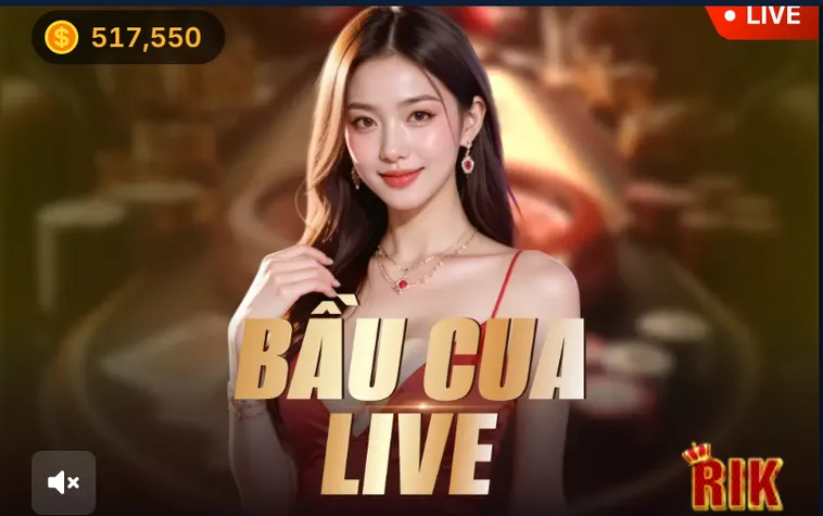 Bầu Cua Live Tại RikBet Trải Nghiệm Sòng Bài Đẳng Cấp Thượng Lưu Mới Nhất