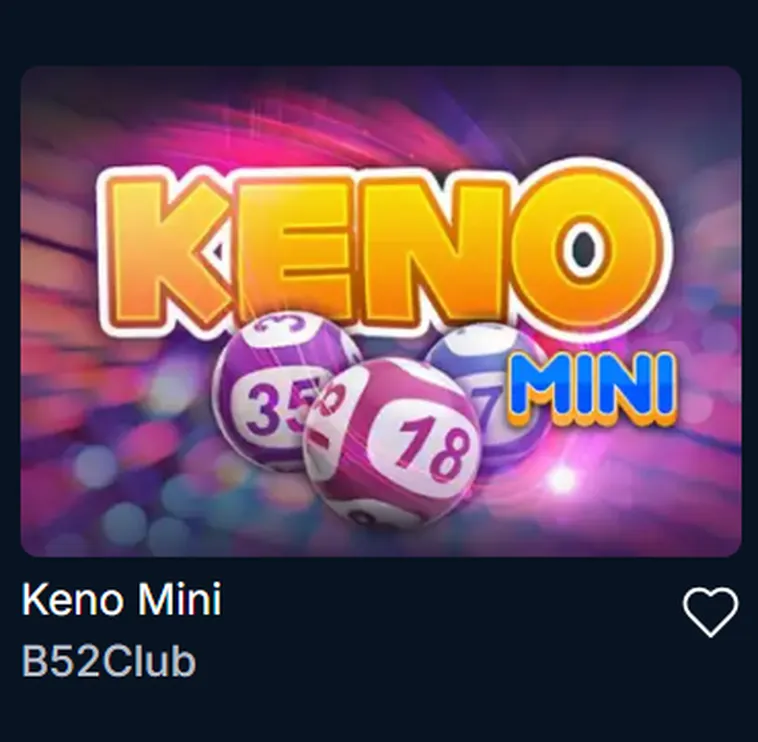 Keno Mini Tại RikBet Sân Chơi Cá Cược Đỉnh Cao Với Tỷ Lệ Thắng Khủng