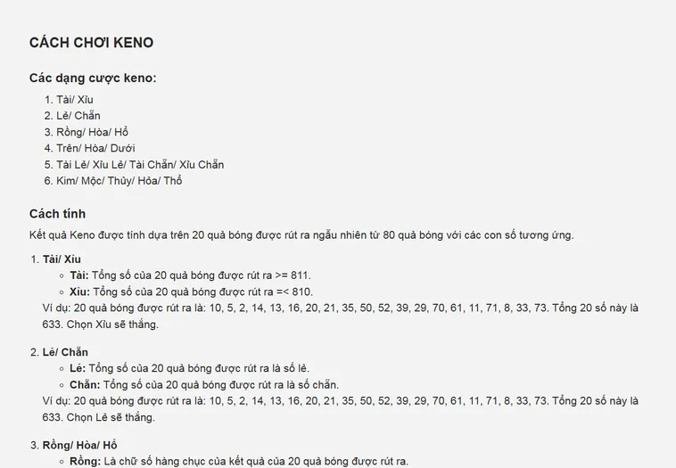 Keno Siêu Tốc Tại RikBet Trải Nghiệm Cá Cược Trực Tuyến Đẳng Cấp Đỉnh Cao Nhất