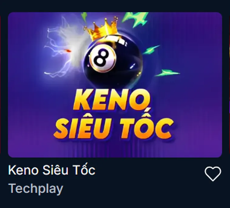 Keno Siêu Tốc Tại RikBet Trải Nghiệm Cá Cược Trực Tuyến Đẳng Cấp Đỉnh Cao Nhất