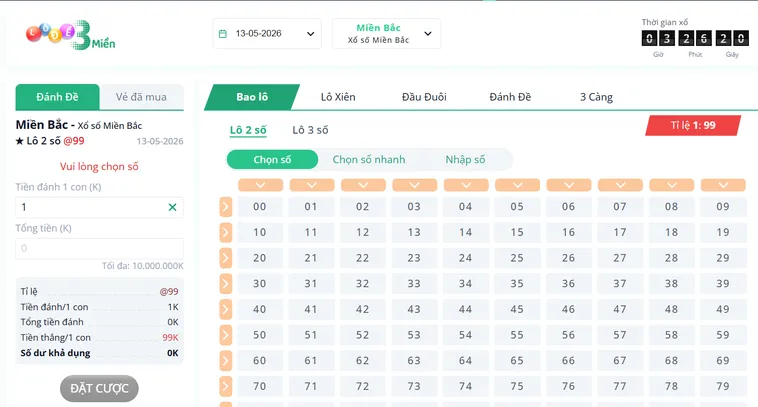Lô Đề 3 Miền Tại RikBet Trải Nghiệm Cá Cược Số Đỉnh Cao Uy Tín Nhất