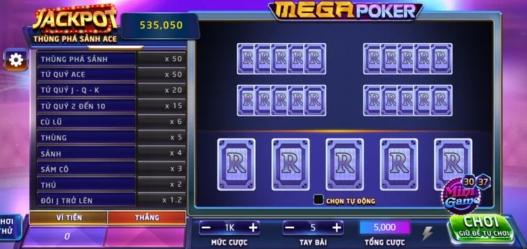 Mega Poker Tại RikBet Trải Nghiệm Đỉnh Cao Cho Những Game Thủ Đam Mê Bài Bạc