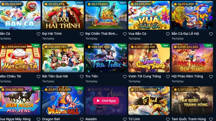 Đa Dạng Các Trò Chơi Thể Loại Nổ Hũ Tại RikBet Với Những Khoản Thưởng Cực Lớn