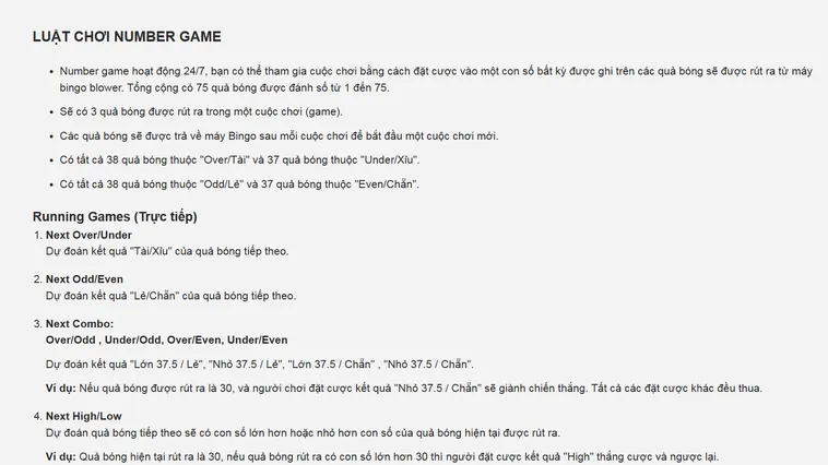 Chinh Phục Đỉnh Cao Quay Số Number Game Tại RikBet Vô Cùng Kịch Tính
