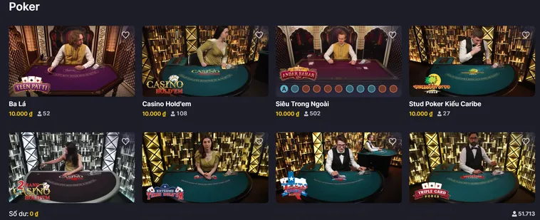 Poker Live Tại RikBet Trải Nghiệm Cá Cược Đỉnh Cao Cùng Tỷ Lệ Thắng Khủng Đầy Hấp Dẫn