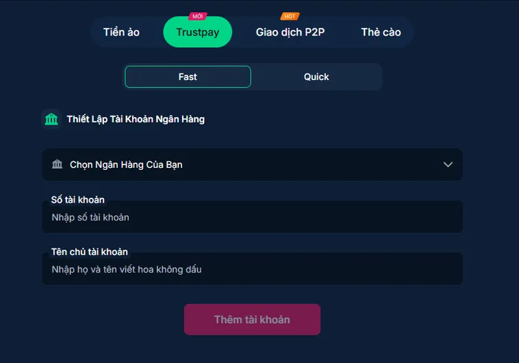 Rút Tiền Về Ngân Hàng Tại RikBet Quy Trình Thanh Toán Siêu Tốc Cho Mọi Người Chơi