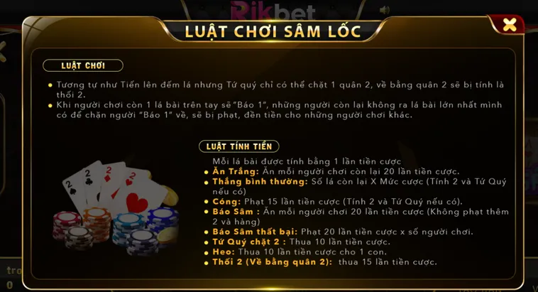 Sâm Lốc Tại RikBet Sân Chơi Bài Dân Gian Với Những Ván Đấu Cực Gắt
