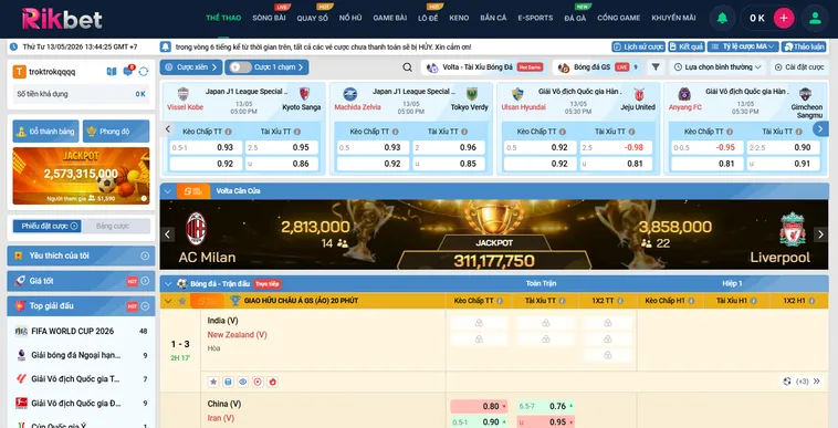 Khám Phá Thế Giới Thể Thao K Sports RikBet Đỉnh Cao Bùng Nổ Hiện Đại